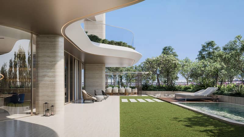 New Vitalia Palm Jumeirah Residences with a swimming pool, a gym and restaurants, Palm Jumeirah, Dubai, UAE — photo 7