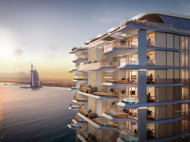 New Vitalia Palm Jumeirah Residences with a swimming pool, a gym and restaurants, Palm Jumeirah, Dubai, UAE — photo 19