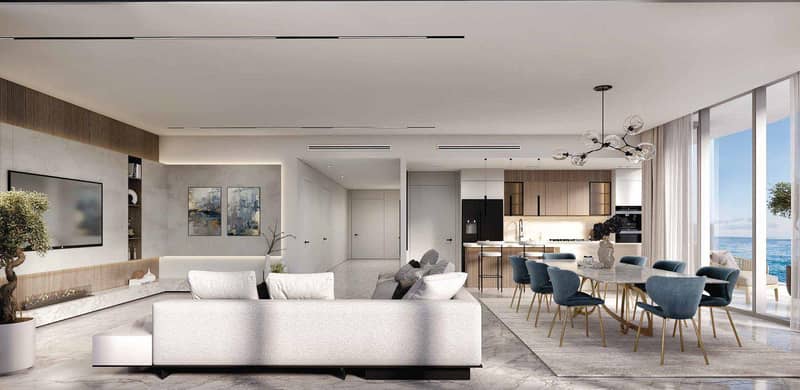 New Hatimi Residences with a swimming pool and wellness clubs, Dubai Islands, Dubai, UAE — photo 4