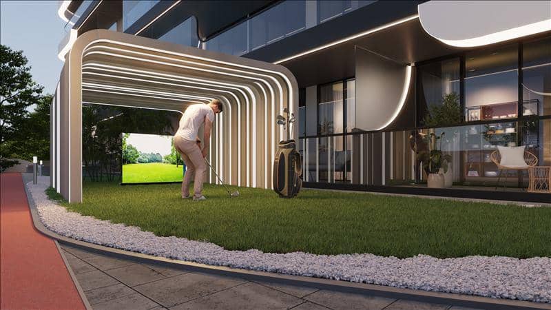 Новый комплекс апартаментов с собственными бассейнами Samana Resorts рядом с Downtown Dubai и Dubai Marina, IMPZ (Production City), Дубай — фото 16