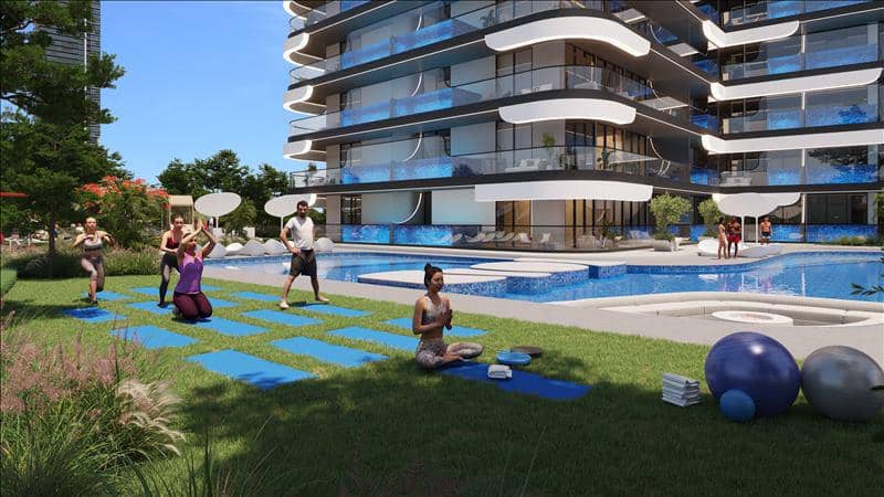 Новый комплекс апартаментов с собственными бассейнами Samana Resorts рядом с Downtown Dubai и Dubai Marina, IMPZ (Production City), Дубай — фото 10