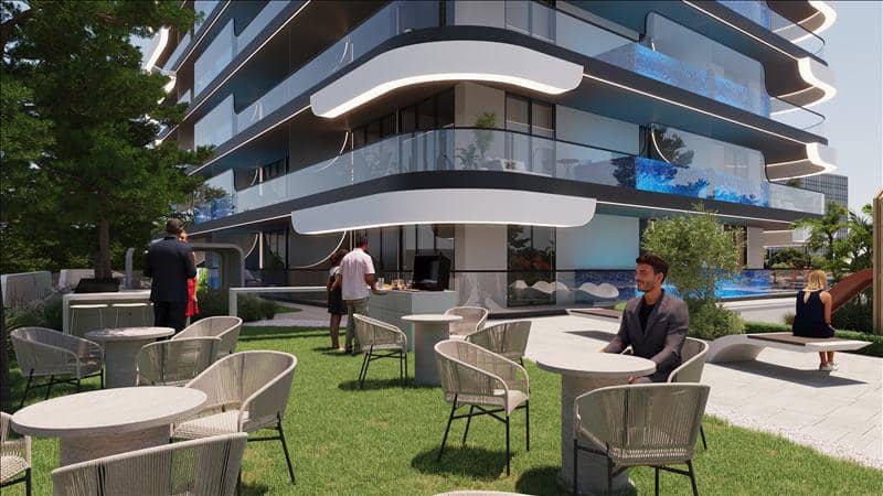 Новый комплекс апартаментов с собственными бассейнами Samana Resorts рядом с Downtown Dubai и Dubai Marina, IMPZ (Production City), Дубай — фото 11