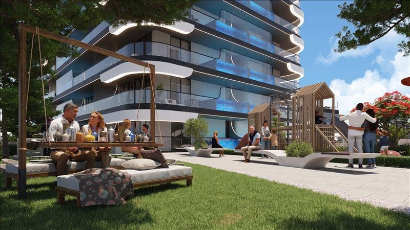 Новый комплекс апартаментов с собственными бассейнами Samana Resorts рядом с Downtown Dubai и Dubai Marina, IMPZ (Production City), Дубай — фото 12