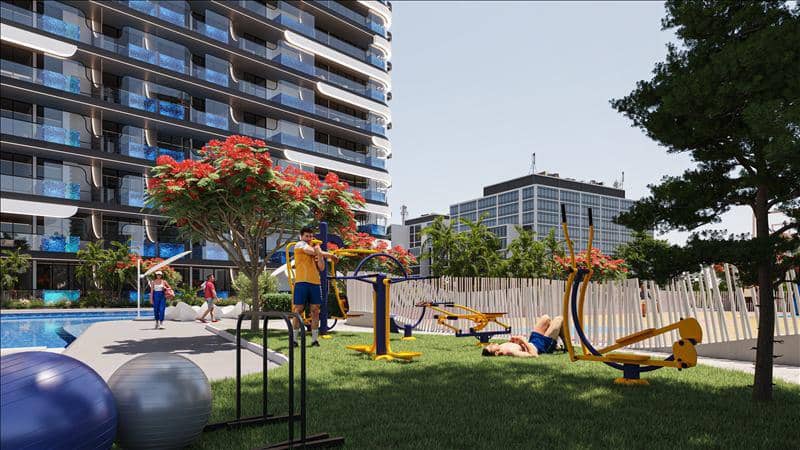 Новый комплекс апартаментов с собственными бассейнами Samana Resorts рядом с Downtown Dubai и Dubai Marina, IMPZ (Production City), Дубай — фото 14