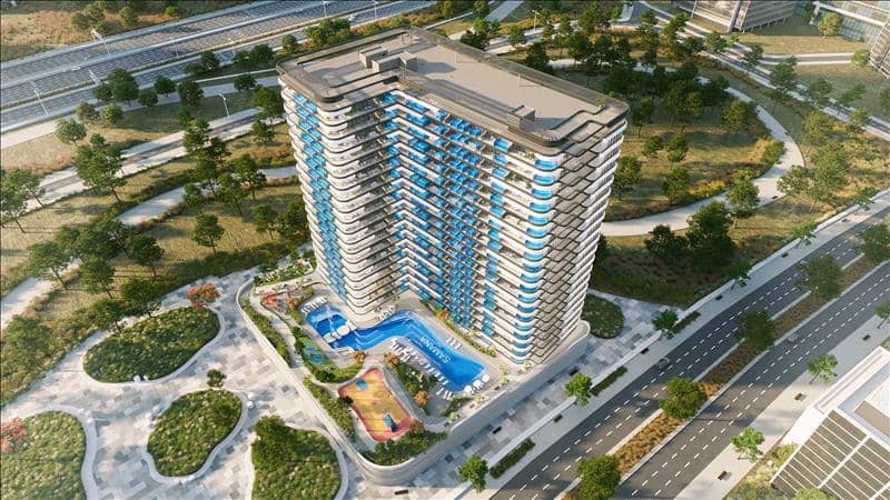 Новый комплекс апартаментов с собственными бассейнами Samana Resorts рядом с Downtown Dubai и Dubai Marina, IMPZ (Production City), Дубай — фото 2
