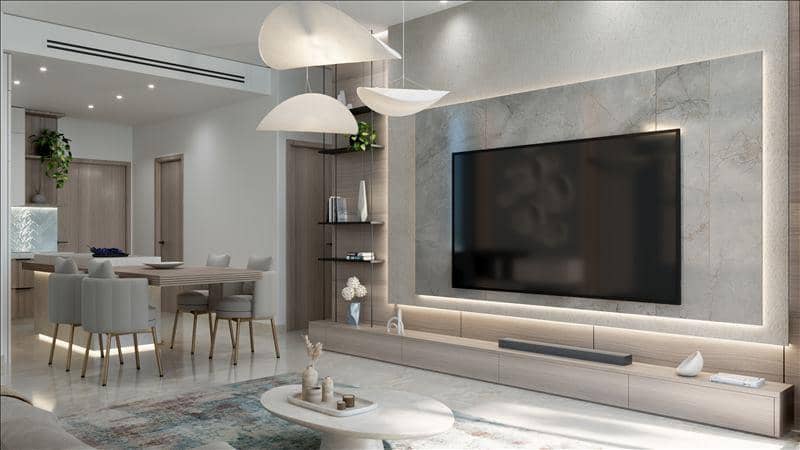 Новый комплекс апартаментов с собственными бассейнами Samana Resorts рядом с Downtown Dubai и Dubai Marina, IMPZ (Production City), Дубай — фото 3
