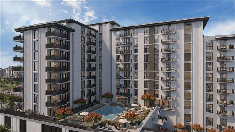 New Lexington Residence with a swimming pool and sports grounds, Townsquare, Dubai, UAE — photo 2