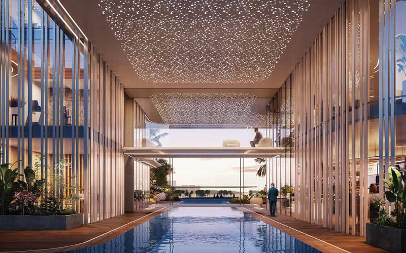 Новая резиденция у воды Cotier House с двумя бассейнами и садами рядом с Бурдж Халифа, Dubai Islands, Дубай, ОАЭ — фото 5