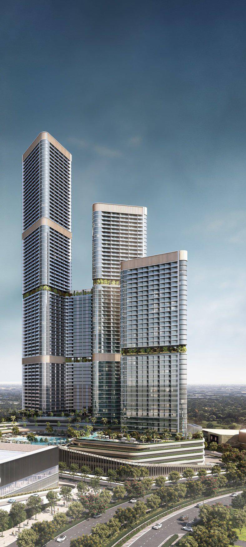 Новая резиденция Skyvue Volair с бассейном и спа рядом с Downtown Dubai и международным аэропортом, Sobha Hartland II, Дубай, ОАЭ — фото 3