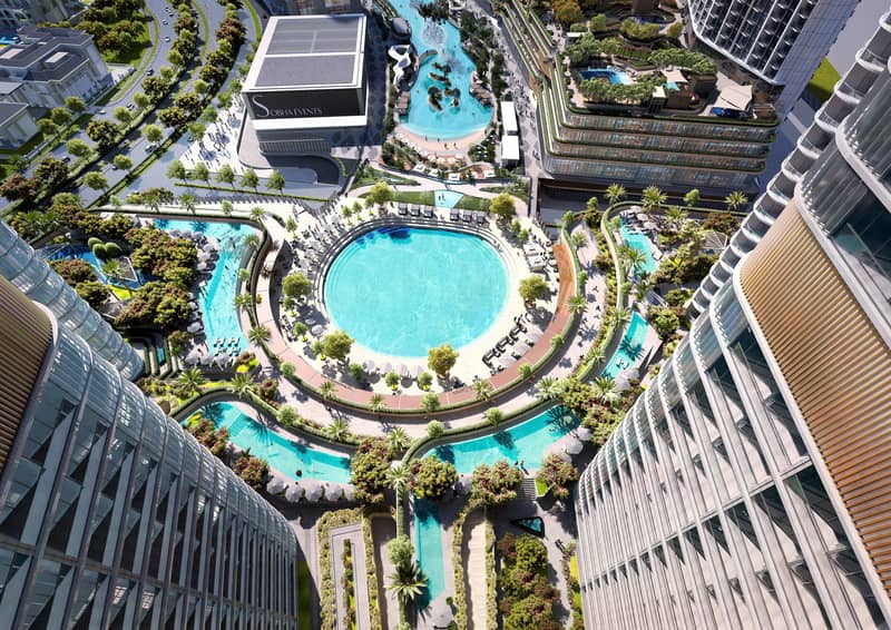Новая резиденция Skyvue Volair с бассейном и спа рядом с Downtown Dubai и международным аэропортом, Sobha Hartland II, Дубай, ОАЭ — фото 8