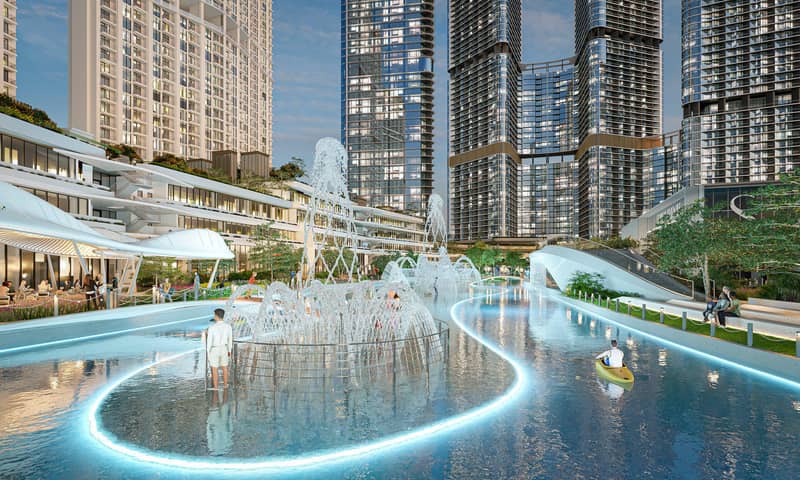 Новая резиденция Skyvue Volair с бассейном и спа рядом с Downtown Dubai и международным аэропортом, Sobha Hartland II, Дубай, ОАЭ — фото 15