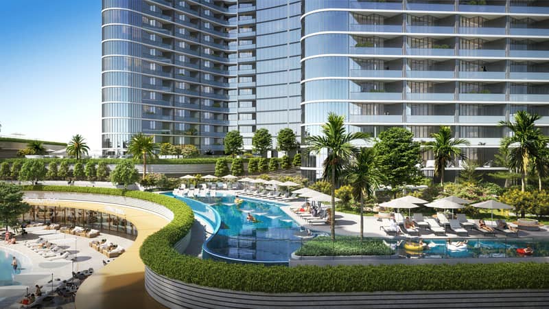 Новая резиденция Skyvue Volair с бассейном и спа рядом с Downtown Dubai и международным аэропортом, Sobha Hartland II, Дубай, ОАЭ — фото 9