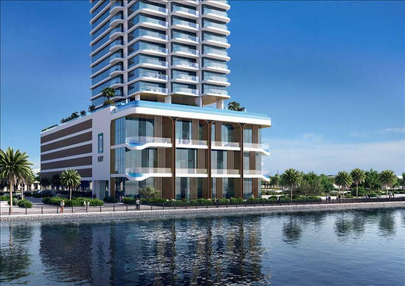 New waterfront residence LIV Maritime with swimming pools and panoramic views, Dubai Maritime City, Dubai, UAE — photo 15