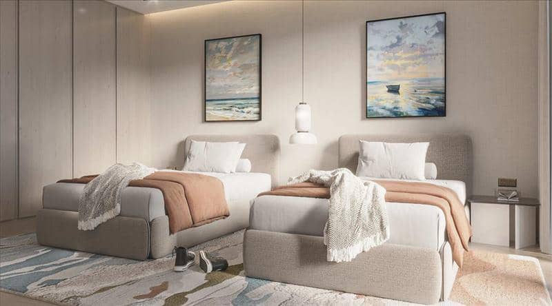 New Edgewater Residences Phase 2 with a swimming pool close to the international airport, Dubai Islands, Dubai, UAE — photo 6