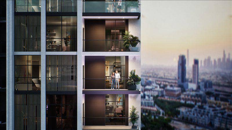 Новая резиденция Aria Heights с бассейнами и ресторанами в престижном районе JVC, Дубай, ОАЭ — фото 17