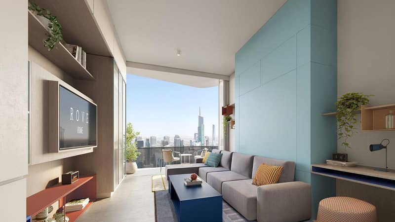 Новый комплекс меблированных апартаментов Rove Dubai Marina с бассейнами и зонами коворкинга в самом сердце района Dubai Marina, Дубай, ОАЭ — фото 6
