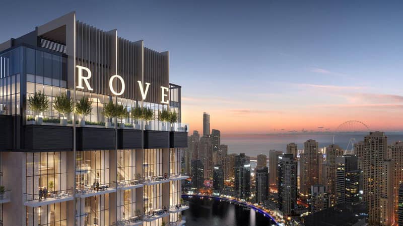 Новый комплекс меблированных апартаментов Rove Dubai Marina с бассейнами и зонами коворкинга в самом сердце района Dubai Marina, Дубай, ОАЭ — фото 18