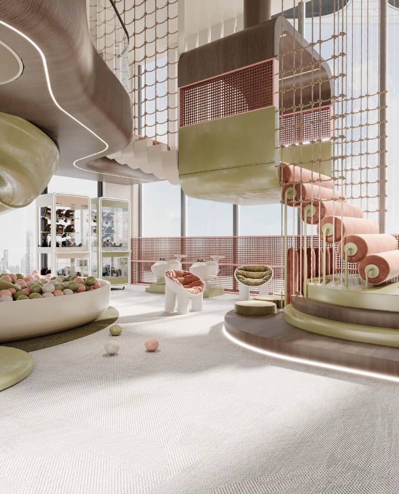 Новый комплекс Lucky Oasis Residence с бассейном-пляжем, клубом и мини-гольфом, JVC, Дубай, ОАЭ — фото 4