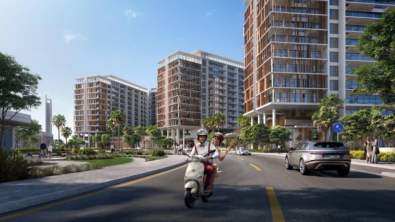 New Park Five Residence with a swimming pool and a co-working area, Dubai Production city, Dubai, UAE — photo 6
