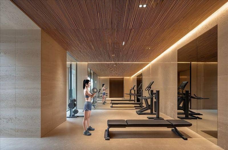Новый комплекс меблированных апартаментов Guzel Tower с бассейном и спа, JVT, Дубай, ОАЭ — фото 6