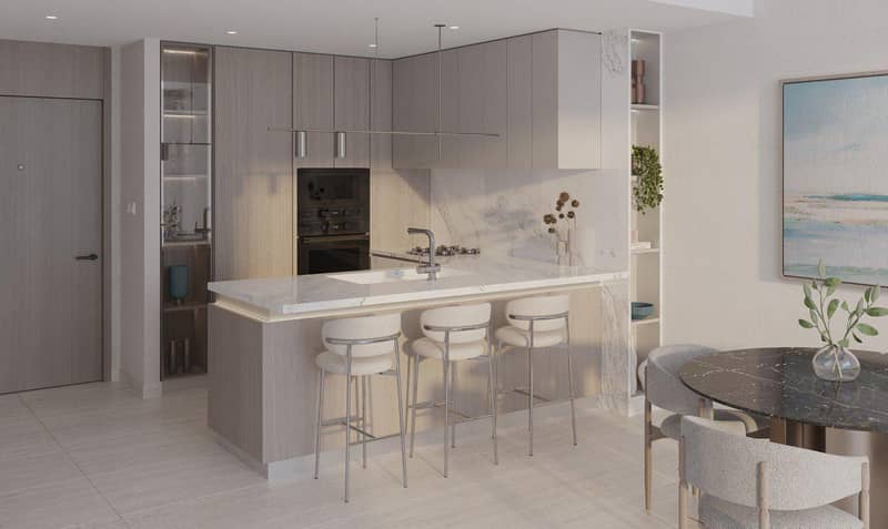 High-quality penthouses in new waterfront Ellington Cove Residence with a direct access to the beach and a yacht club, Dubai Islands, Dubai — photo 3