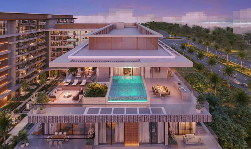 High-quality penthouses in new waterfront Ellington Cove Residence with a direct access to the beach and a yacht club, Dubai Islands, Dubai — photo 8