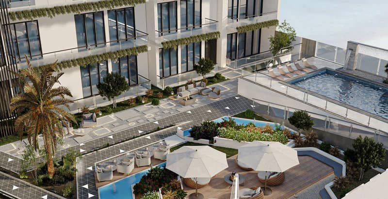 Новый комплекс Al Serh Residences 11 с садами, бассейном и подземной парковкой рядом с международной школой, JVC, Дубай, ОАЖ — фото 8