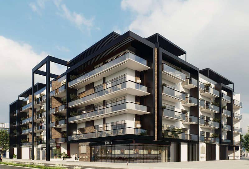 Новый комплекс Al Serh Residences 11 с садами, бассейном и подземной парковкой рядом с международной школой, JVC, Дубай, ОАЖ — фото 2
