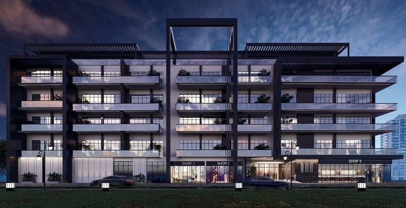 Новый комплекс Al Serh Residences 11 с садами, бассейном и подземной парковкой рядом с международной школой, JVC, Дубай, ОАЖ — фото 10