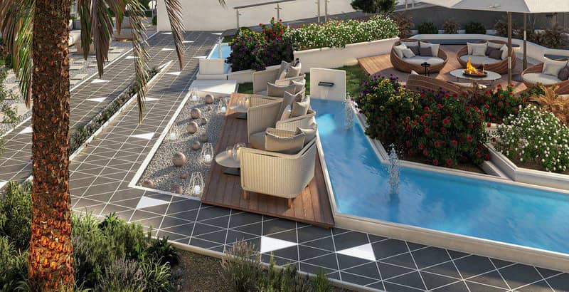 Новый комплекс Al Serh Residences 11 с садами, бассейном и подземной парковкой рядом с международной школой, JVC, Дубай, ОАЖ — фото 7