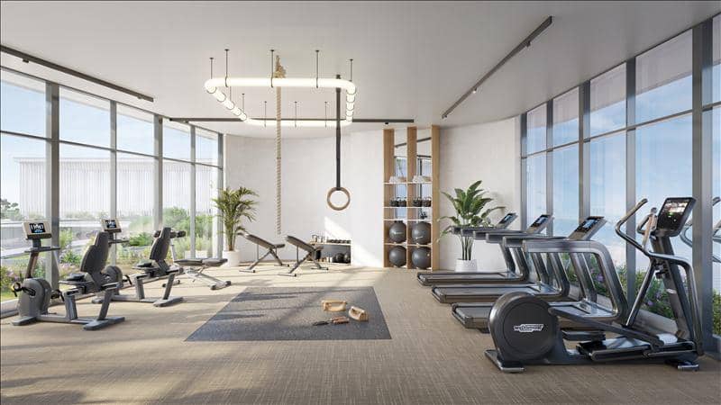 Новая резиденция Verano с бассейнами рядом с Автодромом, Dubai Studio City, Дубай, ОАЭ — фото 10