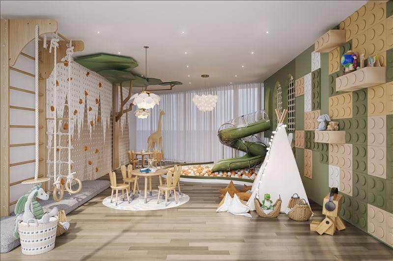 Новая резиденция Verano с бассейнами рядом с Автодромом, Dubai Studio City, Дубай, ОАЭ — фото 11