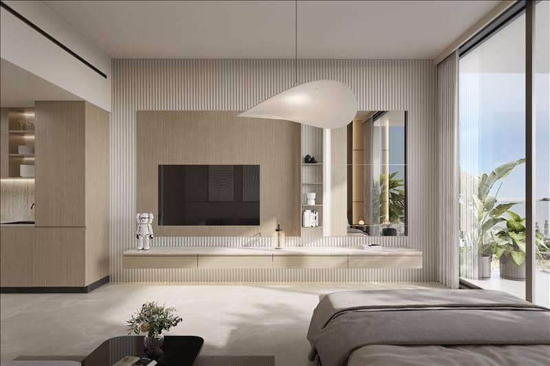 Новая резиденция Verano с бассейнами рядом с Автодромом, Dubai Studio City, Дубай, ОАЭ — фото 8