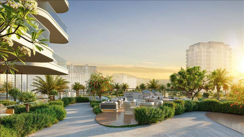 Новая резиденция Verano с бассейнами рядом с Автодромом, Dubai Studio City, Дубай, ОАЭ — фото 20