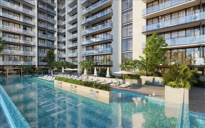 New Ruby Residence with swimming pools and fitness areas, JVC, Dubai, UAE — photo 8