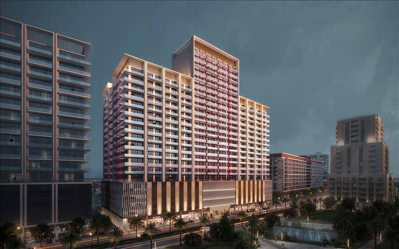 New Ruby Residence with swimming pools and fitness areas, JVC, Dubai, UAE — photo 12