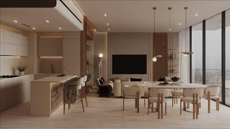 New Ruby Residence with swimming pools and fitness areas, JVC, Dubai, UAE — photo 2