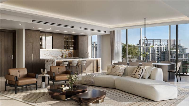 Новая резиденция City Walk Crestlane с бассейнами и зонами отдыха рядом с Downtown Dubai, Al Wasl, Дубай, ОАЭ — фото 2