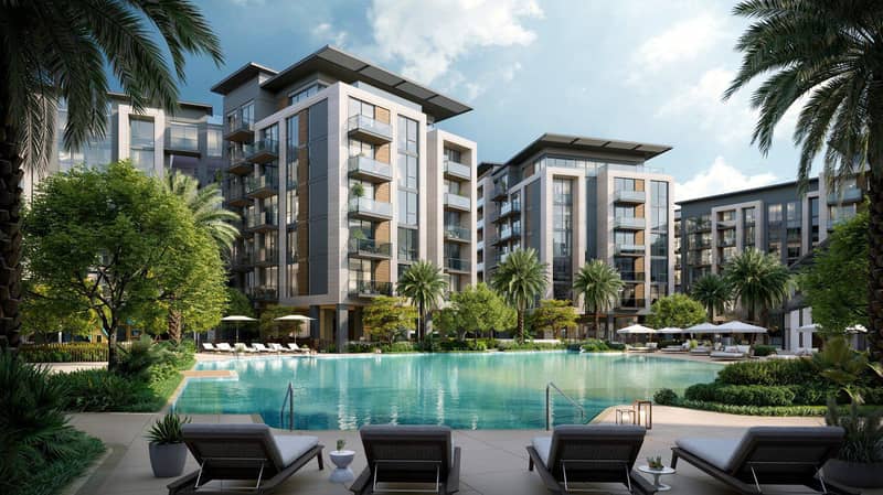 Престижный новый комплекс Belgravia Gardens с широким спектром услуг в районе Дубайленд, ОАЭ — фото 2