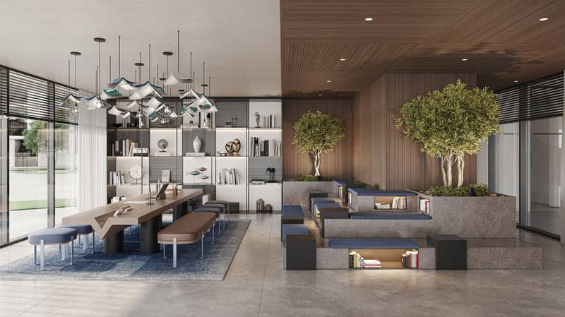 Престижный новый комплекс Belgravia Gardens с широким спектром услуг в районе Дубайленд, ОАЭ — фото 14