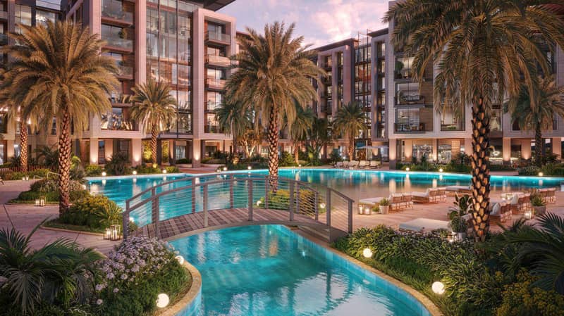 Prestigious new development Belgravia Gardens with a wide range of services in Dubailand area, UAE — photo 6
