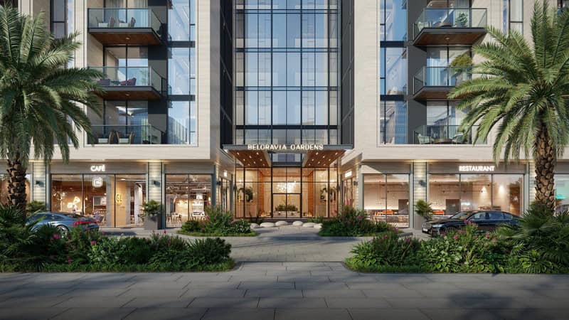 Престижный новый комплекс Belgravia Gardens с широким спектром услуг в районе Дубайленд, ОАЭ — фото 11