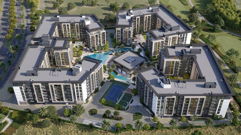 Престижный новый комплекс Belgravia Gardens с широким спектром услуг в районе Дубайленд, ОАЭ — фото 12