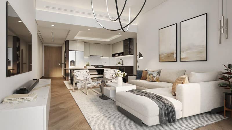 Новая резиденция Avenue Park Towers с бассейнами и парком рядом со станцией метро и международным аэропортом, Wasl 1, Дубай, ОАЭ — фото 2