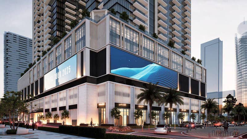 Новая резиденция Avenue Park Towers с бассейнами и парком рядом со станцией метро и международным аэропортом, Wasl 1, Дубай, ОАЭ — фото 10