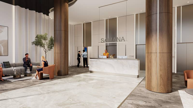 Prestigious apartments with private pools in Ocean Pearl 2 complex, Dubai Islands area, Dubai, UAE — photo 12