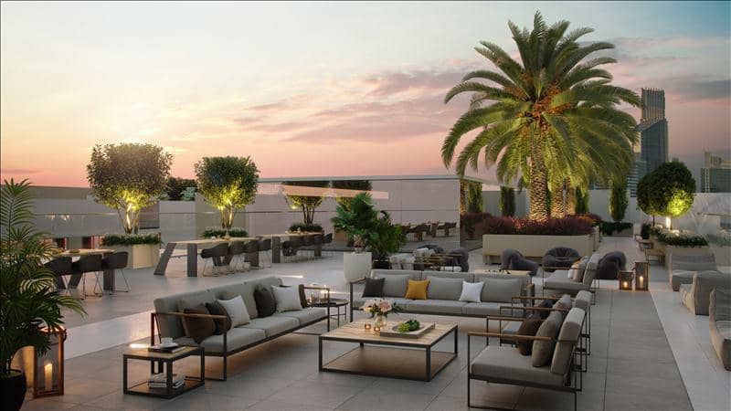 New Laya Courtyard Residence with swimming pool and a roof-top lounge area close to the golf club, Dubai Studio City, Dubai, UAE — photo 8
