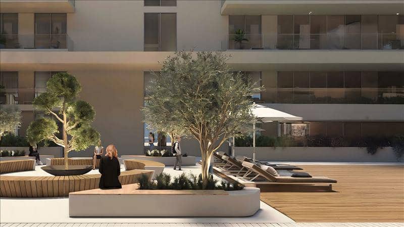 New Laya Courtyard Residence with swimming pool and a roof-top lounge area close to the golf club, Dubai Studio City, Dubai, UAE — photo 9