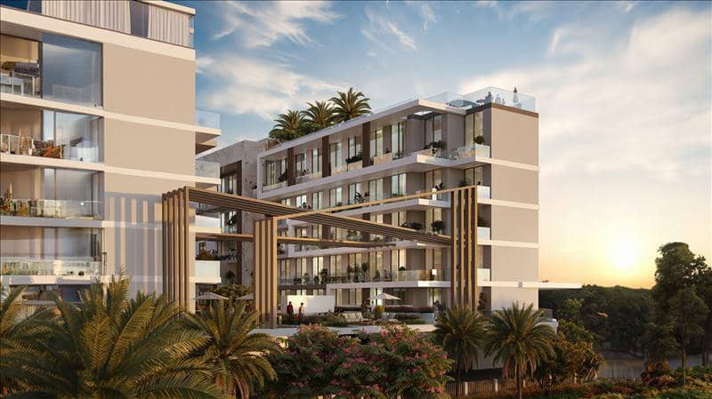 New Laya Courtyard Residence with swimming pool and a roof-top lounge area close to the golf club, Dubai Studio City, Dubai, UAE — photo 14