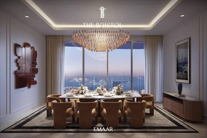 Меблированные пентхаусы в жилом комплексе Bristol на берегу моря, район Emaar Beachfront, Дубай, ОАЭ — фото 5